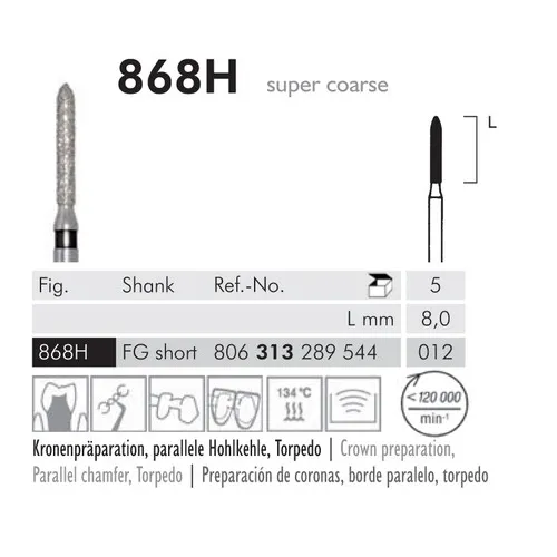 MEISINGER FG-S DIAMANT 868H012 (5st)