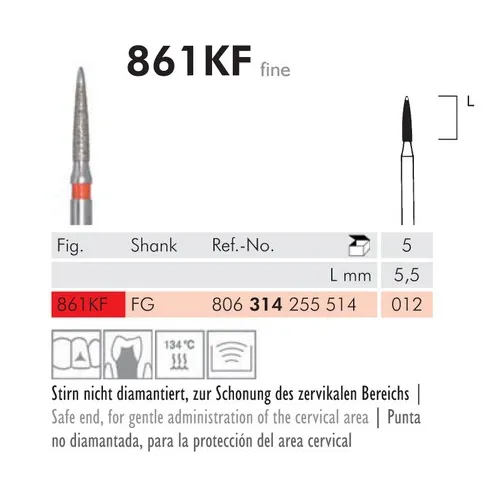 MEISINGER FG DIAMANT 861KF012 (5st)