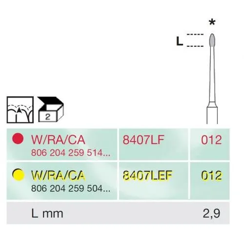 BUSCH PERIO PRO RA 8407LF012 (2st)