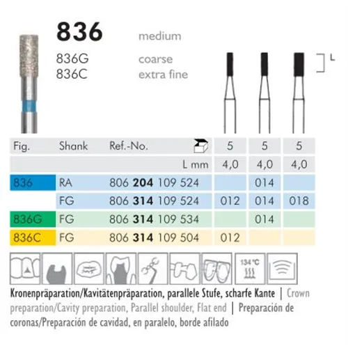 MEISINGER FG DIAMANT 836C/012 (5st)