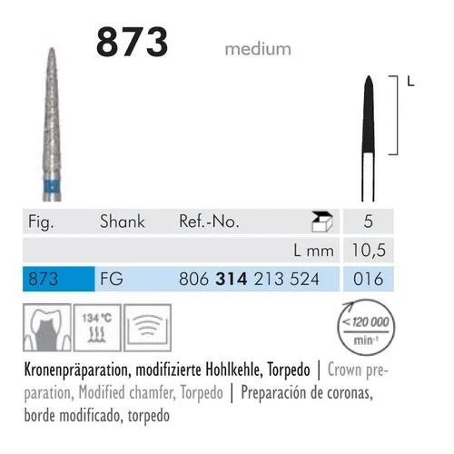 MEISINGER FG DIAMANT 873/016 (5st)
