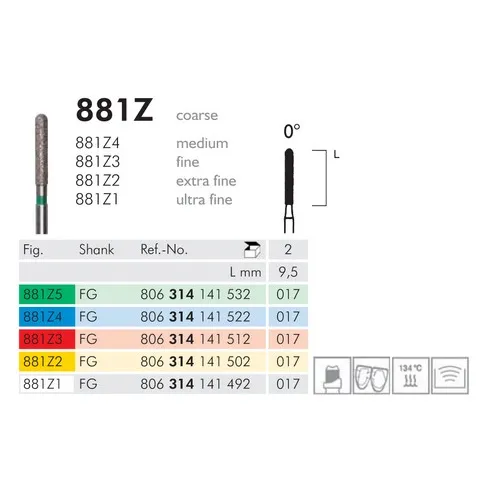 MEISINGER FG DIAMANT 881Z3/017 (2st)