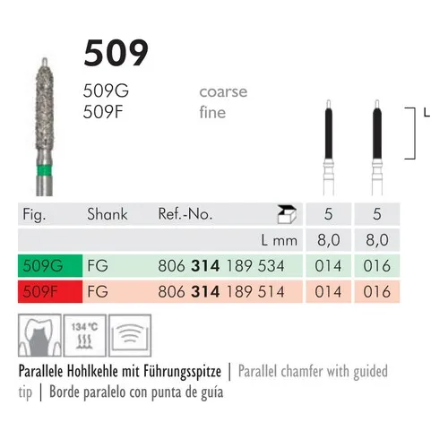 MEISINGER FG DIAMANT 509F014 (5st)