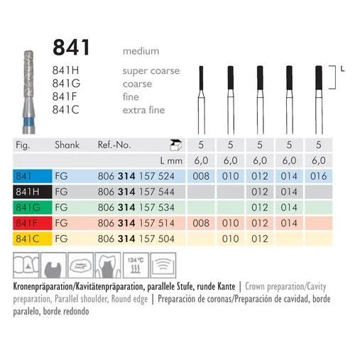 MEISINGER FG DIAMANT 841G012 (5st)