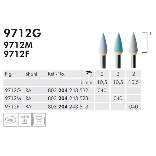 MEISINGER RA POLIJSTPOINT 9712G040 (2st)