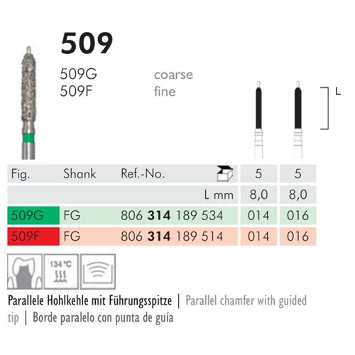 MEISINGER FG DIAMANT 509F016 (5st)