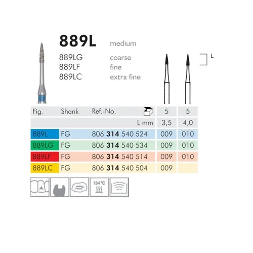 MEISINGER FG DIAMANT 889LF009 (5st)