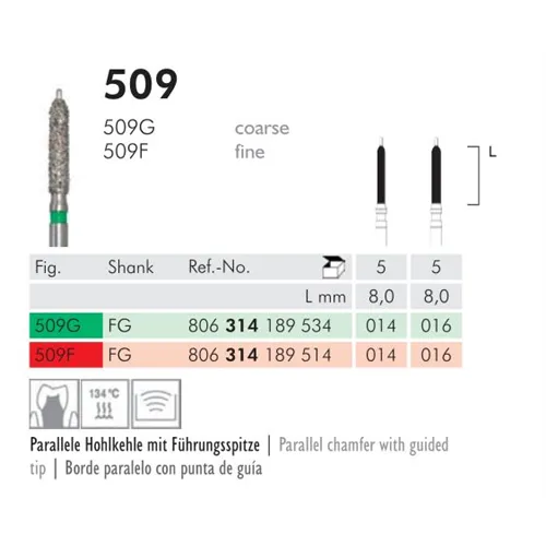 MEISINGER FG DIAMANT 509G016 (5st)