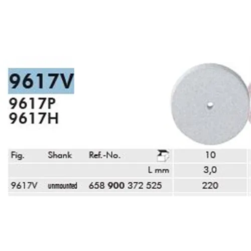 MEISINGER ELASTISCHE POLIEREN 9617V (10st) ONGEMONTEERD
