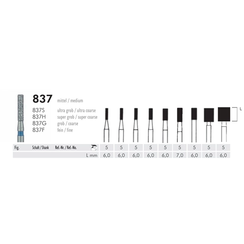 MEISINGER FG DIAMANT 837H/012 (5st)