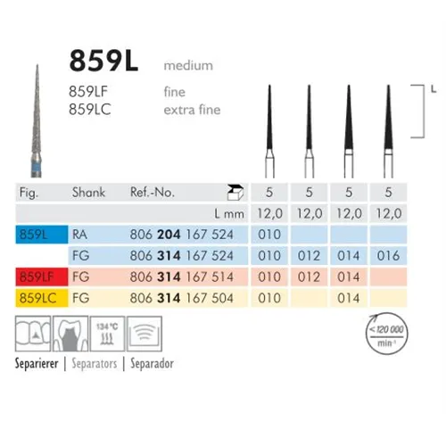 MEISINGER FG DIAMANT 859LC014 (5st)