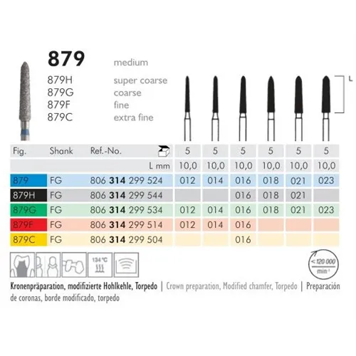 MEISINGER FG DIAMANT 879G012 (5st)