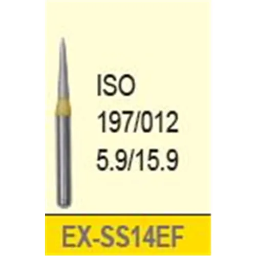 MANI DIA-BURS FG SUPER SHORT DIAMANT 197F012 (5st)