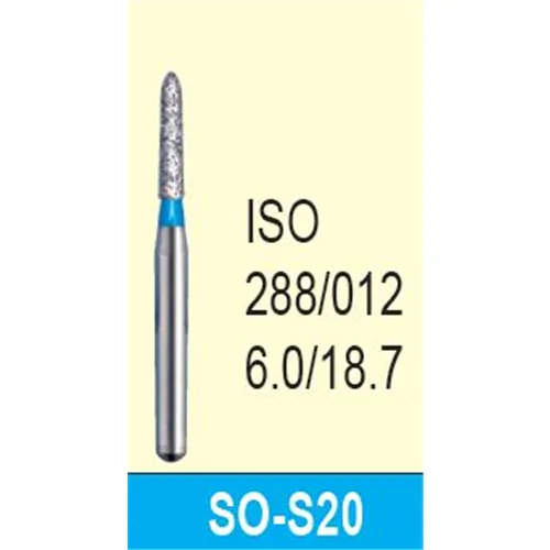 MANI DIA-BURS FG SHORT DIAMANT 297/012 (5st)