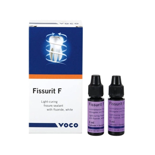 VOCO FISSURIT F BOTTLE WHITE WITH FLUORIDE 1180 (2x3ml)