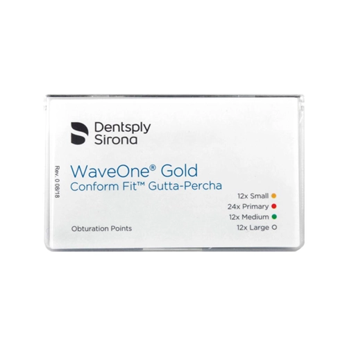DENTSPLY SIRONA WAVEONE GOLD CONFORM FIT GUTTA PERCHA P. B00WGP ASS. (60st)