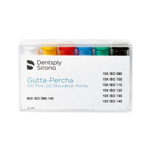 DENTSPLY SIRONA GUTTA PERCHA POINTS A022C PINK NR.90-140 (60st)