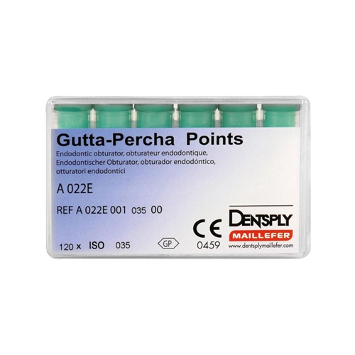 DENTSPLY SIRONA GUTTA PERCHA POINTS A022E WHITE NR.35 (120st)