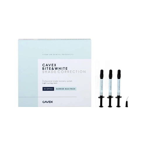 CAVEX BITE & WHITE SHADE CORRECTION BARRIER BULK KIT COMPLEET