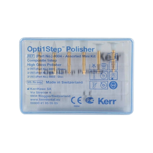 KERR OPTI1STEP POLISHER ASSORTMENT MINIKIT COMPLEET