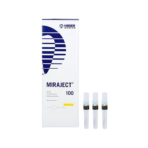 HAGER & WERKEN MIRAJECT 27g SHORT 21x0,4mm (100st)