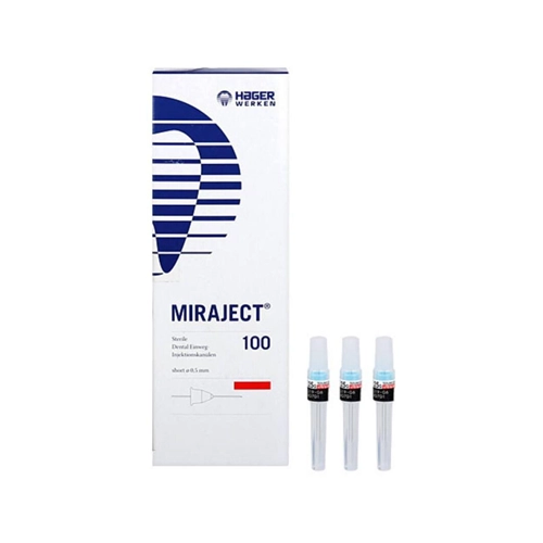 HAGER & WERKEN MIRAJECT 25g SHORT 21x0,5mm (100st)