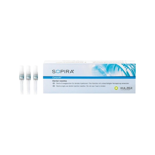 KULZER SOPIRA INJECTIENAALDEN 27G LONG 25x0,4mm (100st)