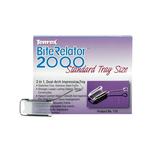 TEMREX BITE RELATOR 2000 IMPRESSION TRAY STANDARD SIZE (1st)