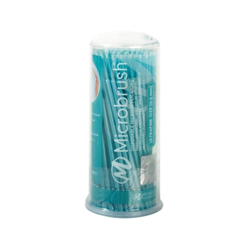 MICROBRUSH DISPOSABLE MICRO APPLICATORS ULTRA FIJN TURQUOISE (100st)