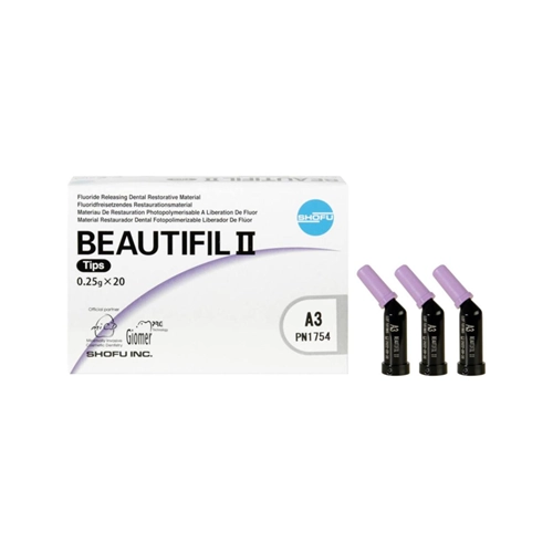 SHOFU BEAUTIFIL II CAPSULES A3 (20x0,25g)