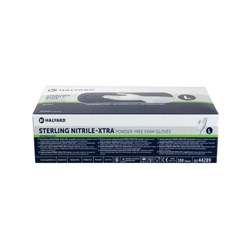 HALYARD HANDSCHOENEN NITRILE-XTRA POEDERVRIJ LARGE (100st)