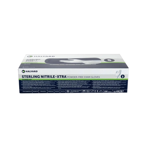 HALYARD HANDSCHOENEN NITRILE-XTRA POEDERVRIJ SMALL (100st)