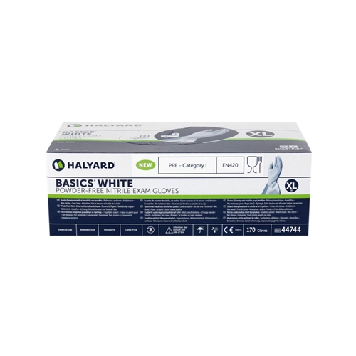 HALYARD NITRILE BASICS HANDSCHOEN WIT EXTRA-LARGE (170st)