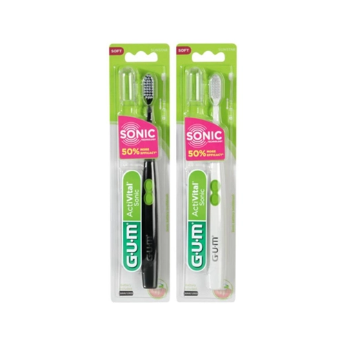 GUM G.U.M. ACTIVITAL SONIC BATTERY TOOTHBRUSH SOFT (4st)