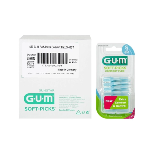 GUM SOFT-PICKS COMFORT FLEX SMALL (6x40st)