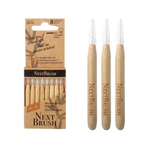 NEXTBRUSH BAMBOE INTERDENTAL CLEANERS ISO 4 / 3,5-6mm (8st)