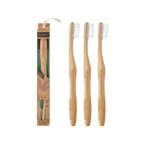 NEXTBRUSH TOOTHBRUSHES BAMBOE PREMIUM MEDIUM (6st)