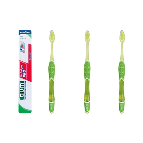 GUM TOOTHBRUSHES TECHNIQUE PRO MEDIUM (12st)