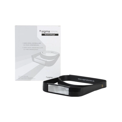 SIGMA DENTAL VISOR 2,5x MAGNIFYINGGLASSES WITH BANDEAU