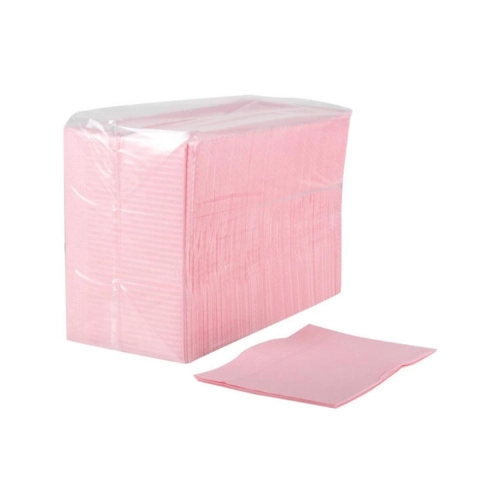 MERBACH PATIËNTENSERVETTEN 3-PLY PINK (4x125st)