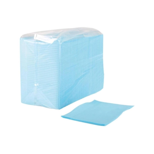 MERBACH PATIËNTENSERVETTEN 3-PLY BLUE (4x125st)