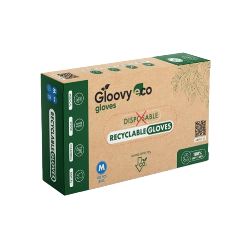 GLOOVY ECO GLOVES RECYCLABLE HANDSCHOENEN MEDIUM (100st)