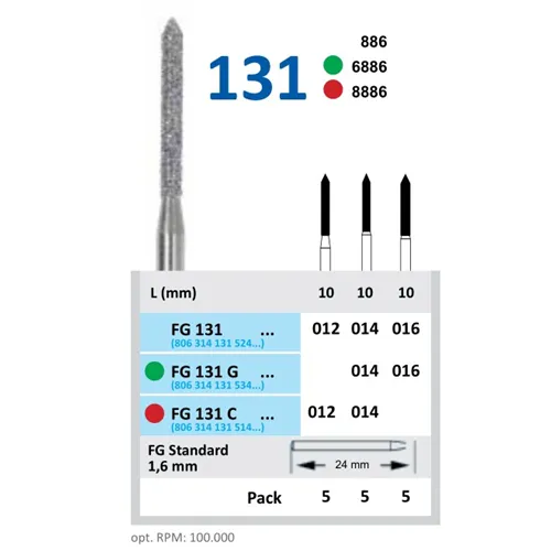 HORICO FG DIAMANT 131/014 (5st)