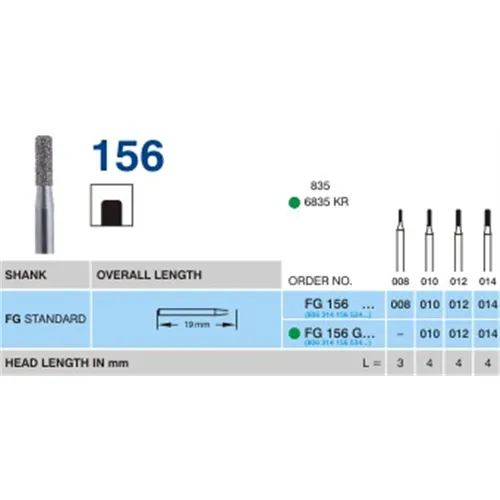 HORICO FG DIAMANT 156/012 (5st)