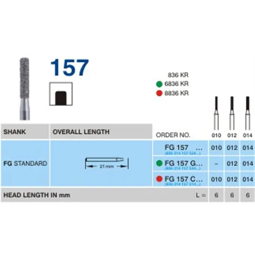 HORICO FG DIAMANT 157/014 (5st)