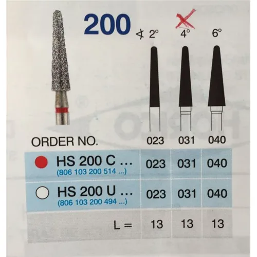 HORICO HP SHORT DIAMANT 200C031 (1st)