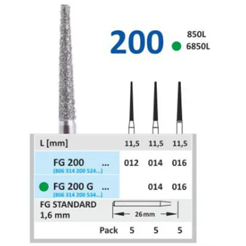 HORICO FG DIAMANT 200/014 (5st)