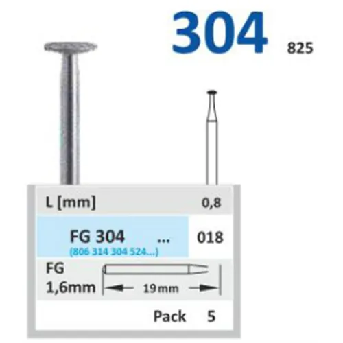 HORICO FG DIAMANT 304/018 (5st)