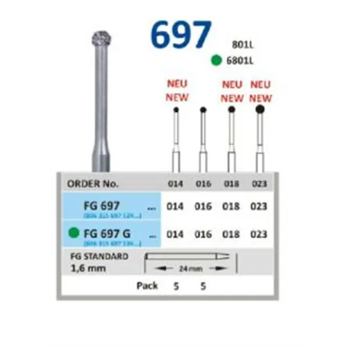 HORICO FG DIAMANT 697/016 (5st)