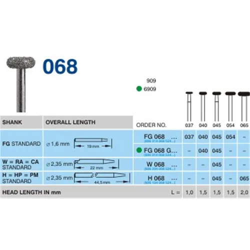 HORICO FG DIAMANT 068G045 (1st)